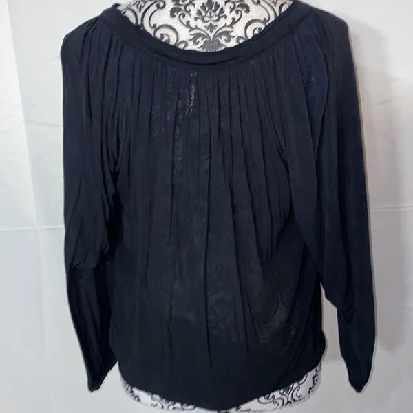 Free People Movement Peasant Top Black Long Sleeve Size XS - Image 10