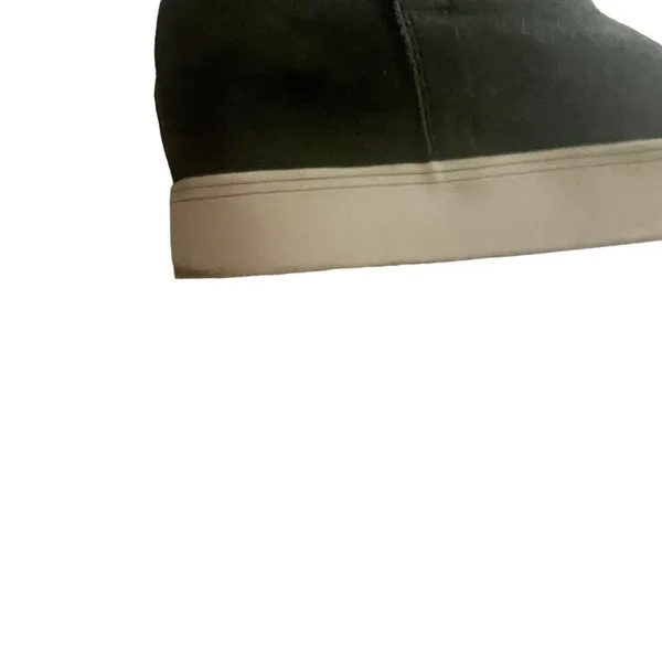 Steve‎ Madden Women's Size 7.5 Suede Leather Green Wrangle High Top Sneakers - Image 6