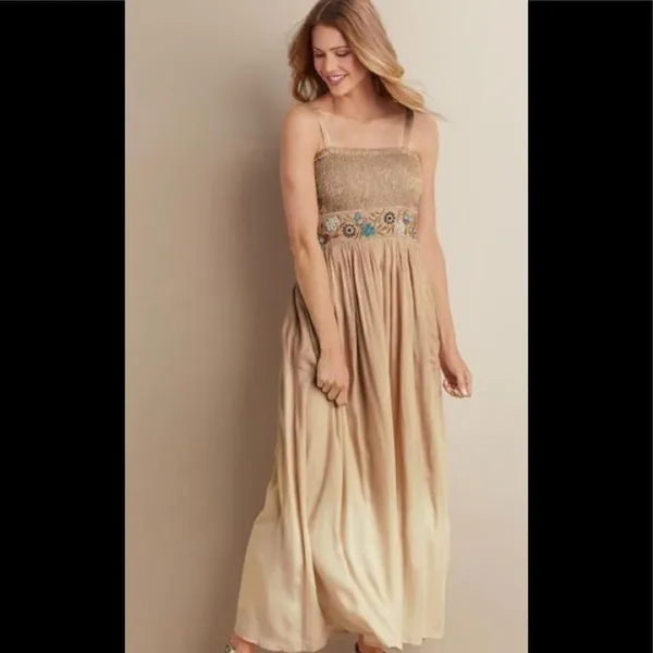 Soft Surroundings Maxi dress. XS - Image 3