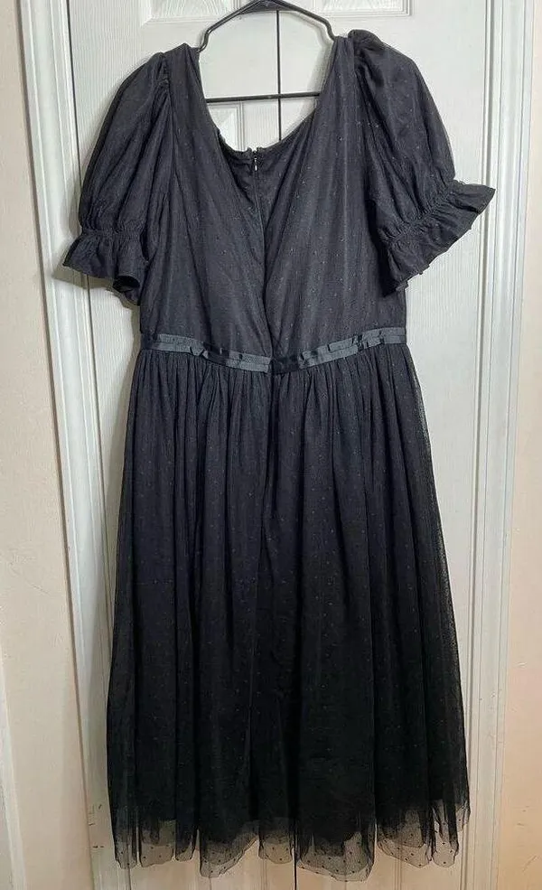 NEW Ivy City Co Ballerina Dress in Black Size XXL - Image 6