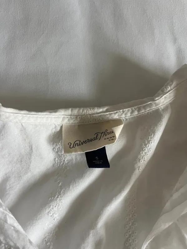 Target white frill top - Image 3