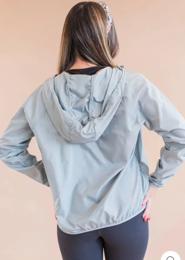 Blue Rain Light  Coat - Image 2
