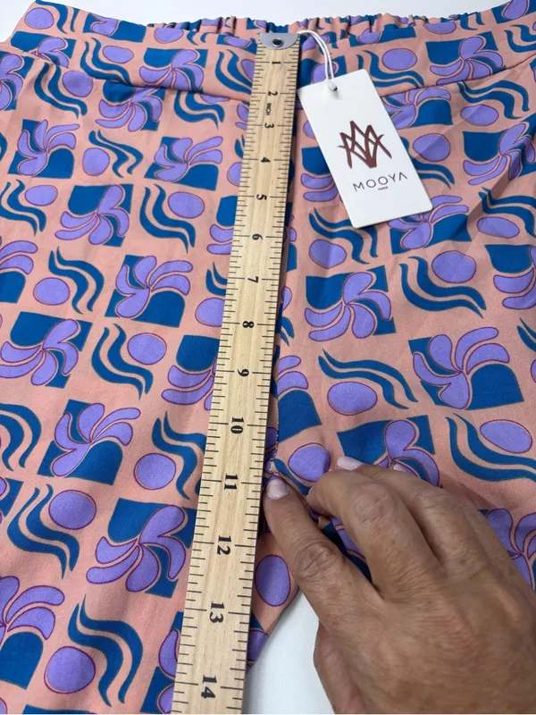 Women's Retro 70’s Vibe Bell Bottom Pants by MOOYA of Paris NWT Size L - Image 8