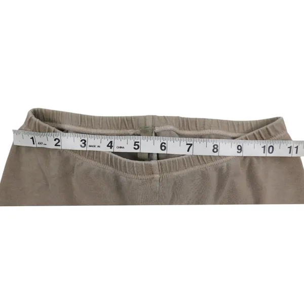 SKIMS Cotton Rib Bike Shorts – Size S –‎ Beige / Taupe - Image 3