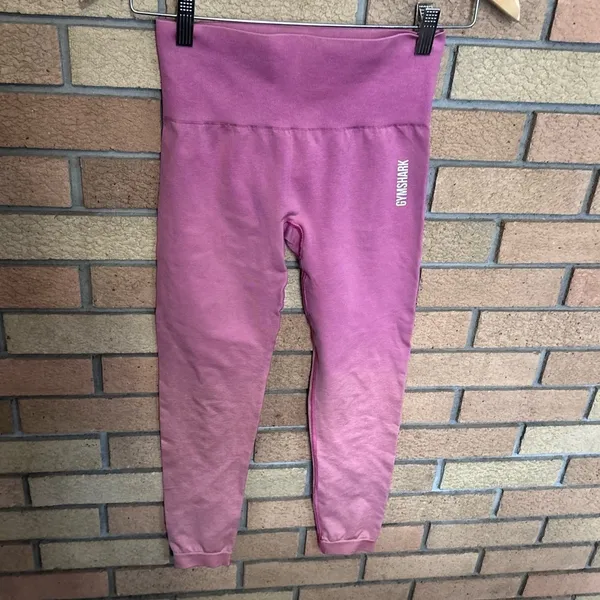 Gymshark Adapt Ombré Athletic Leggings Pink Women’s Size Small - Image 3