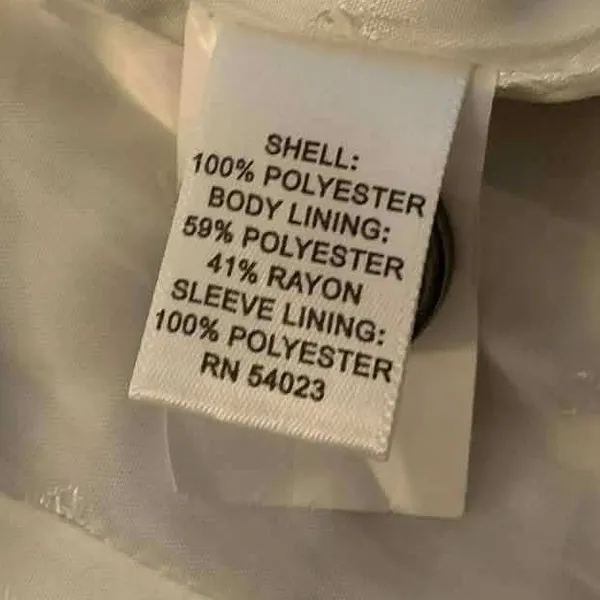 Banana Republic Trench Coat‎ Women S Gray White Stripe Belted Preppy Nautical - Image 9