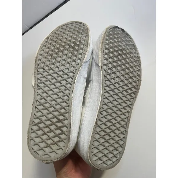 Madewell delia sidewalk low top white/black size 9 - Image 11