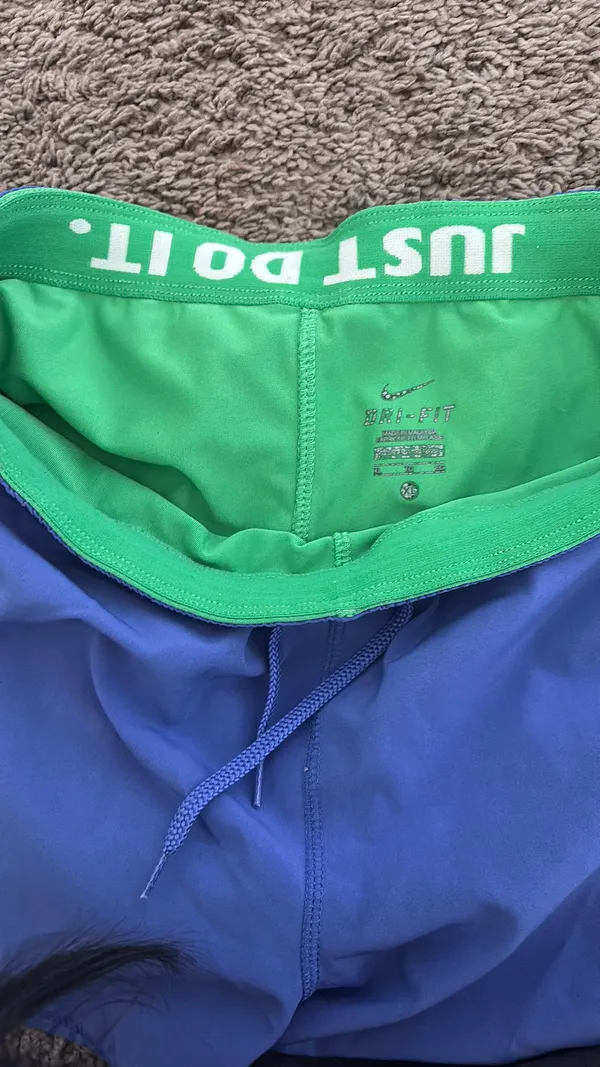 Purple Nike Dri-Fit Shorts - Image 3