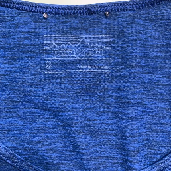 Patagonia Capilene Womens S Tank Top Blue Lightweight Running Hiking - Image 6