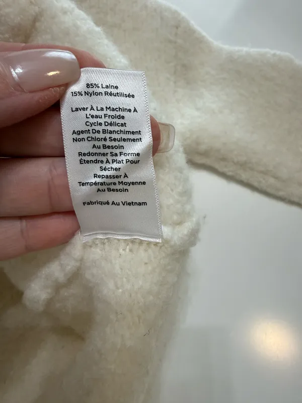 Haven wool sweater size medium White - Image 9