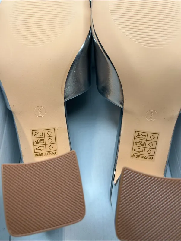 GC Shoes Women's Soho Square Toe Block Heel Dress Sandals Size 9 - Image 11