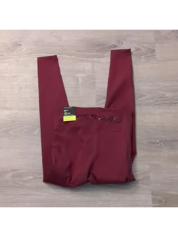 Nike pro pro luxe purple leggings size small - Image 5