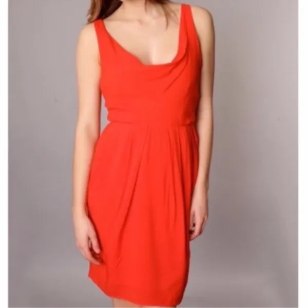 bb dakota terry draped cowl neck dress - Image 4