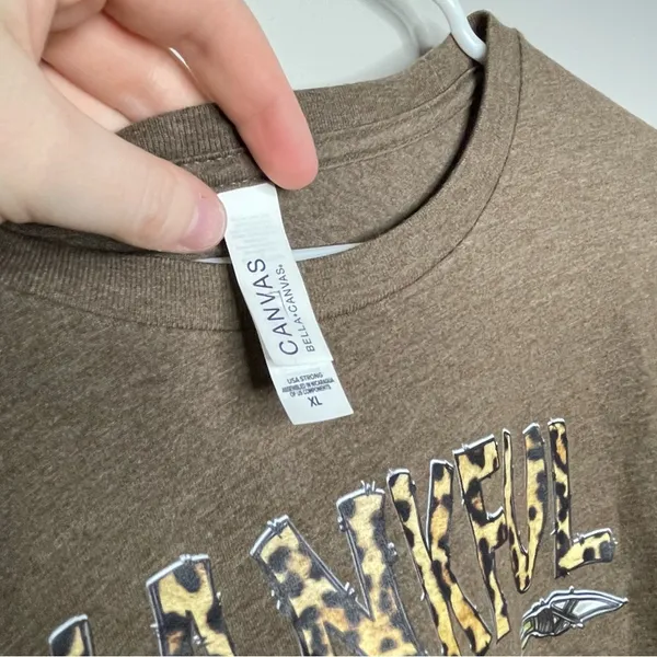 Bella Canvas Thankful Grateful Blessed Short-Sleeve Tee‎ (X-Large) - Image 5