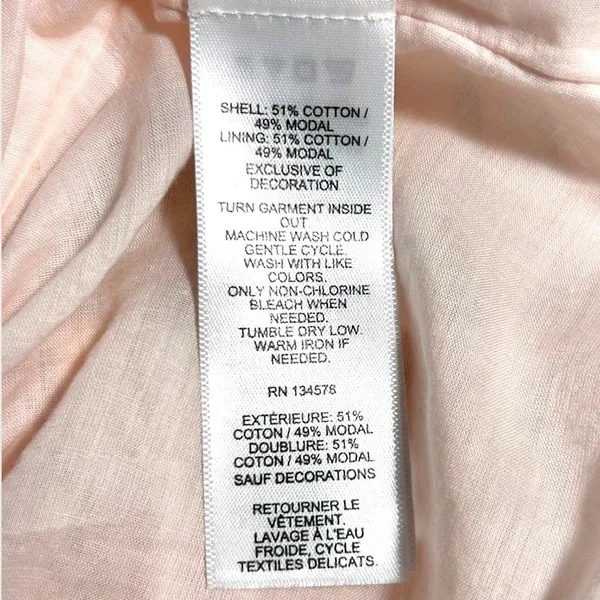 Vineyard Vines Pink Off Shoulder Smocked Ruffle Maxi Dress Coastal Wedding Guest - Image 9
