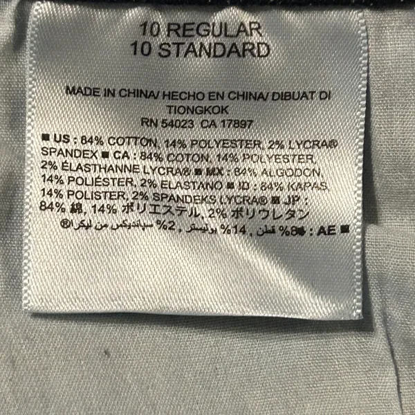 Old Navy Curvy Profile Mid Rise Bootcut Dark‎ Wash Denim Jeans Size 10 Regular - Image 6