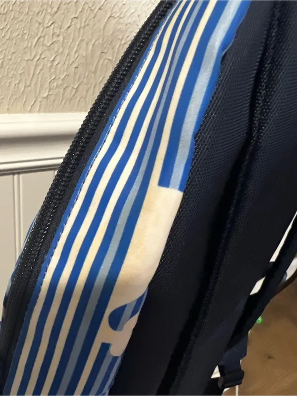 Vineyard Vines Whale Blue and White striped Backpack - Image 11