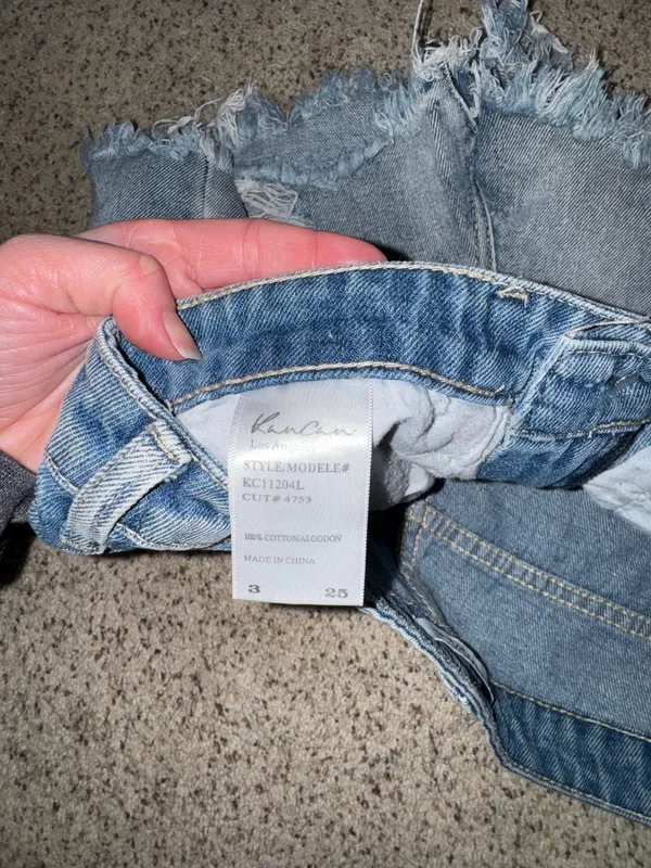 KanCan USA Distressed Shorts - Image 3