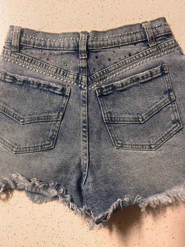 Jean shorts Blue - Image 3