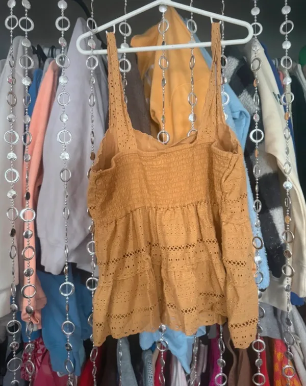 Aeropostale Yellow Tank Mustard Top - Image 2