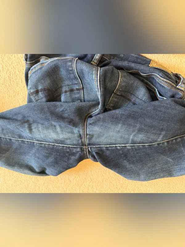 American Eagle Hi-Rise Jegging Dark Wash Stretch Skinny Jeans 12 Long - Image 14
