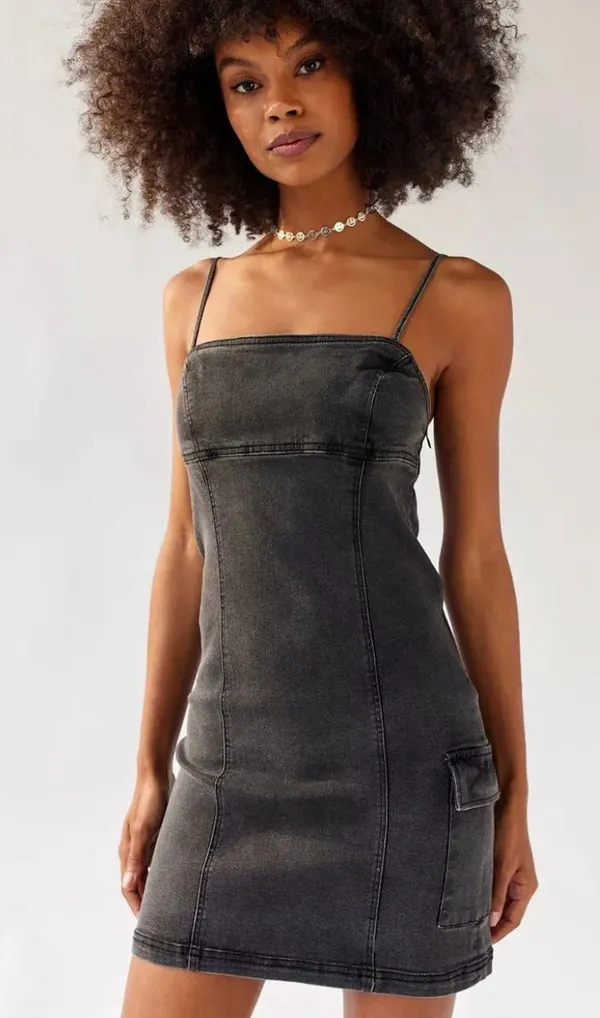 Urban Outfitters Gray Dress - Image 2