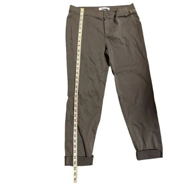 Lila Ryan NWT Size 8 Medium Women Steel Grey Zuri Tapered Trouser Pants - Image 7
