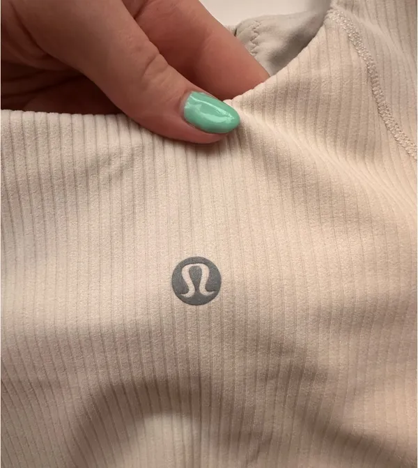 Lululemon Cream Ribbed Align Tank - Image 5