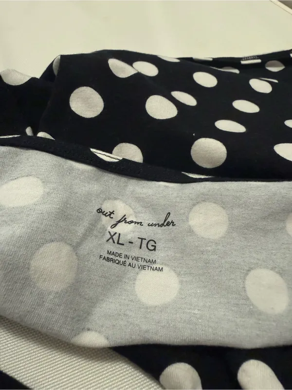 Urban Outfitters Black and White Polka Halter Top - Image 4