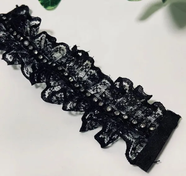 Victorian Steampunk Lace Bracelet New - Image 7