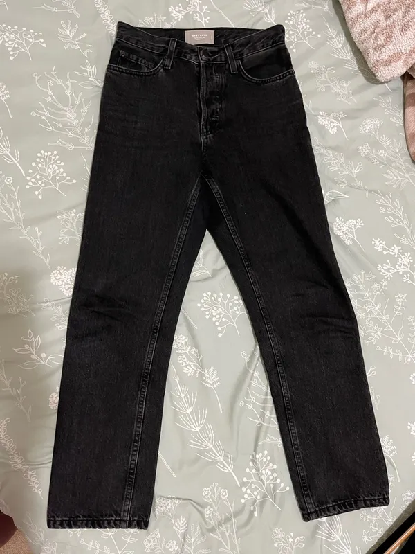 Everlane Black Jeans 90s Cheeky Sz 25 - Image 4