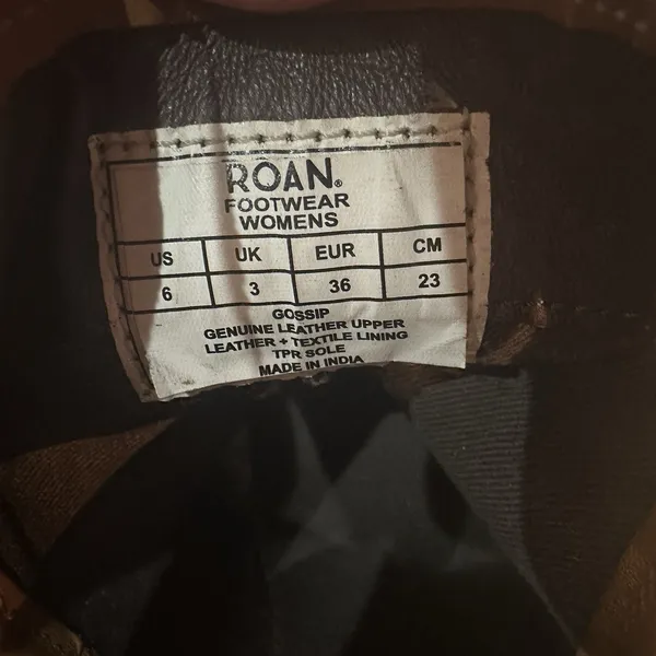 Roan by Bed Stu Gossip Leather Boots Booties Womens Size 6 Brown Western Casual - Image 9