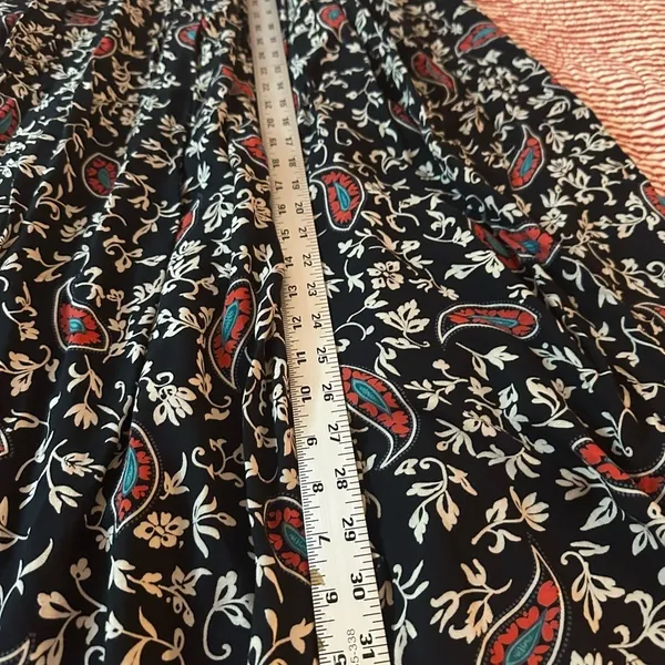 New Frontier Black and Pink Maxi Skirt and Top - Image 3