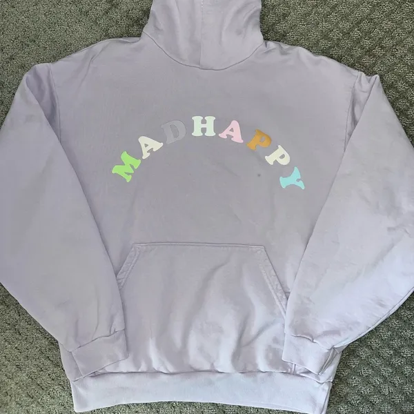 Madhappy Purple Pastels French Terry Hoodie - Image 2