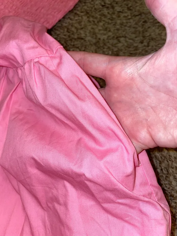 Abercrombie and fitch pink midi dress - Image 4