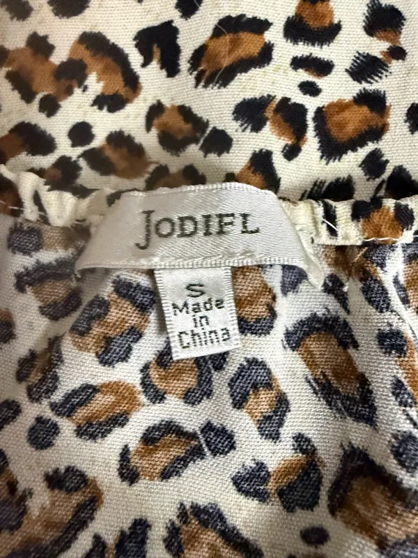 JODIFL Leopard Print Top in Brown and Black - Image 8