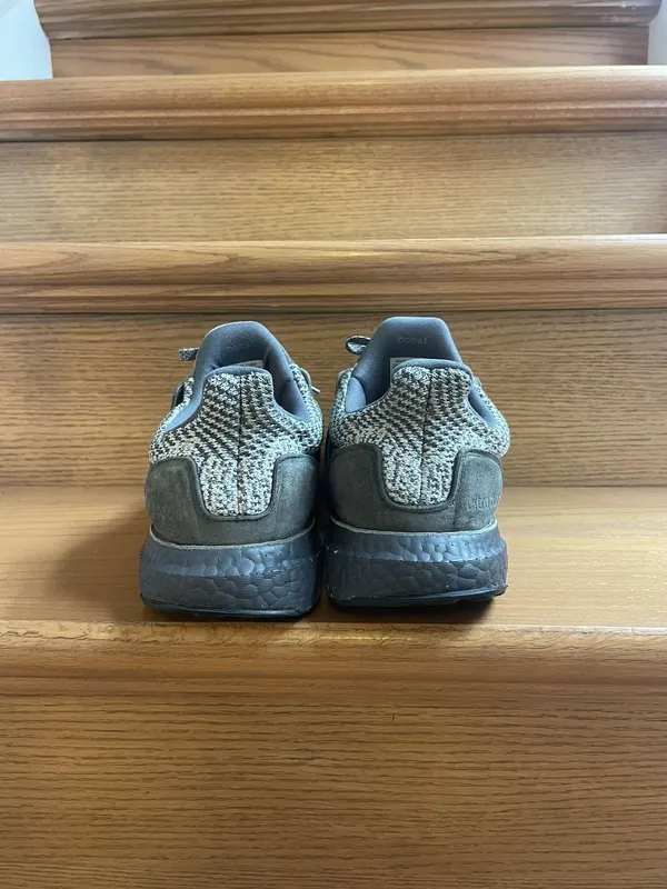 Adidas Gray Ultra Boost 1.0 Sneakers Athletic Shoes - Image 3
