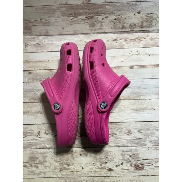 Crocs Classic Clogs Pink Slip On Women's Size 8-9 Comfort - Image 6