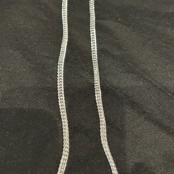 Elegant Silver Chain Necklace S925 - Image 5
