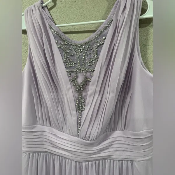 Melrose Bridal Purple Dress Size 12 - Image 4
