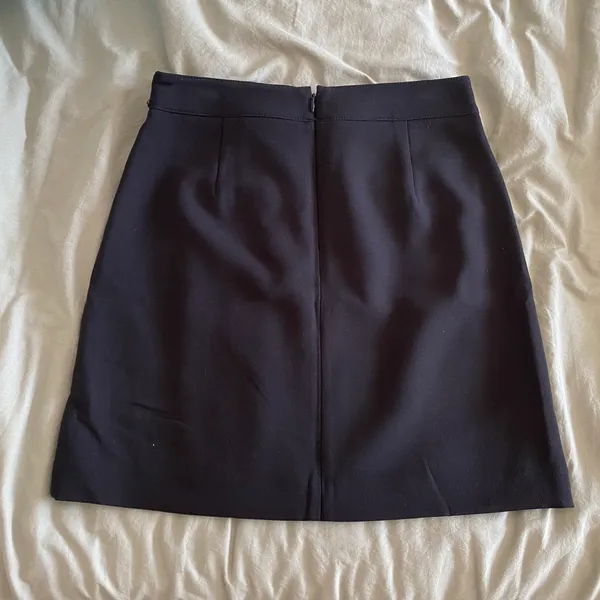 A-Line Black Mini Skirt - Image 3