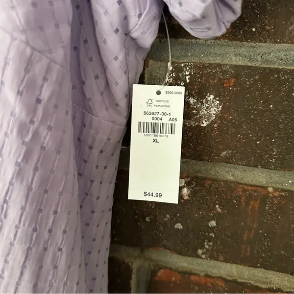 NWT Purple Old Navy Flutter Sleeve V-Neck Mini Swing Dress - Image 5