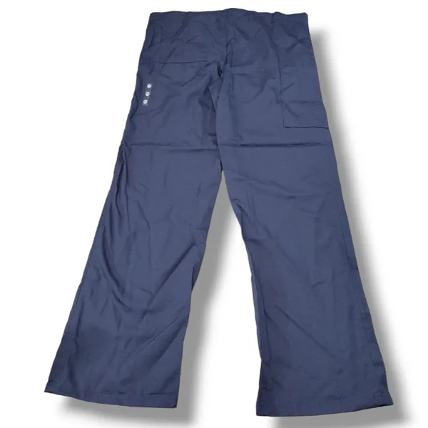 New White Swan Fundamentals Scrub Pants Size XS W37"xL30" Uniform Pants Straight Leg Pants Blue - Image 3