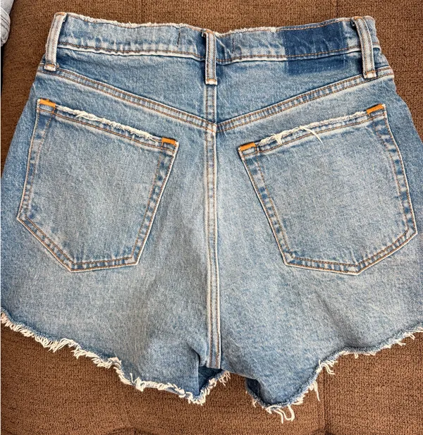 Abercrombie Curve Love Jean Shorts - Image 3