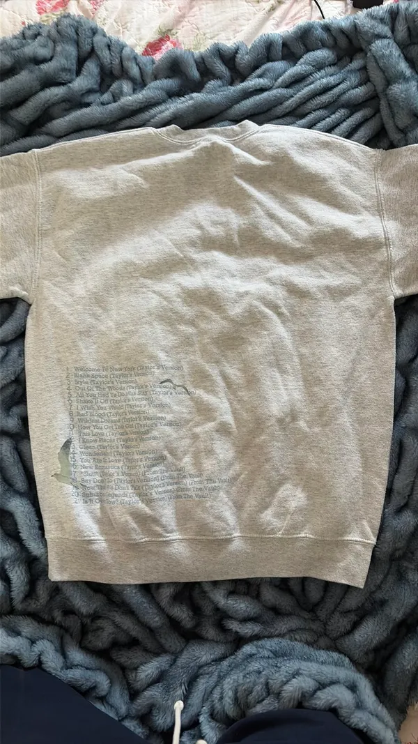 Taylor Swift 1989 Taylor’s Version Spotify Crewneck Size Medium - Image 2
