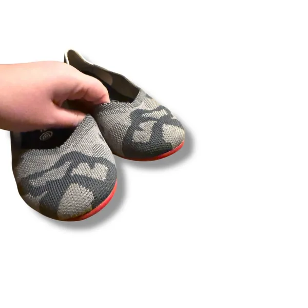 Rothy's Camo Round Flats Women's Size 11 Eco Knit Comfortable Lightweight READ‎ - Image 4