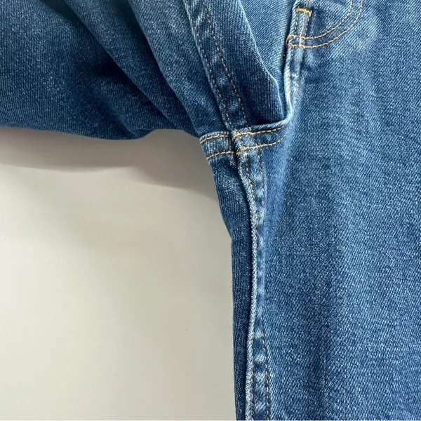 Re/done High Rise Medium Wash Skinny Leg Jeans Button Fly Sz‎ 30 - Image 6
