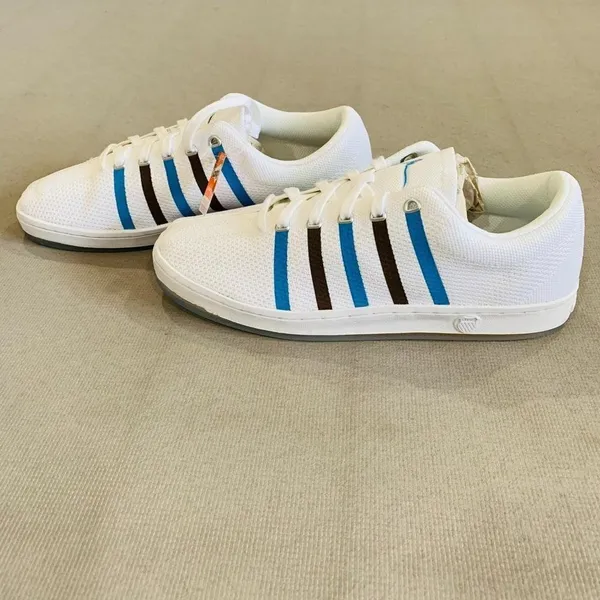 K-Swiss x Garyvee Clouds and Dirt Women's White Mesh Low Top Sneakers Size‎ 7 - Image 2