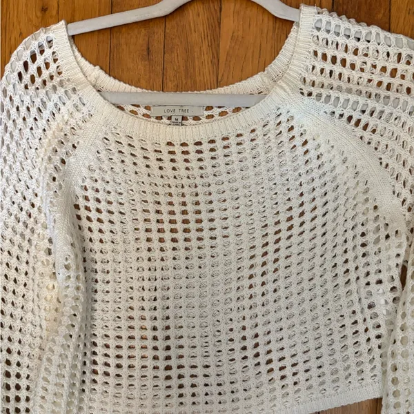 Love tree white sweater - Image 2