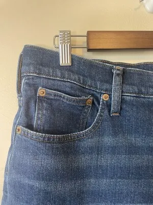 J.Crew Full Length Wide Leg Denim Jeans Womens 31 Blue High Rise Casual‎ - Image 3
